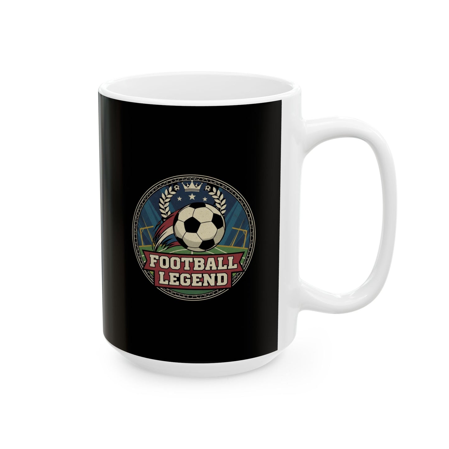 Soccer-Inspired Ceramic Mug (they call it Football elsewhere)