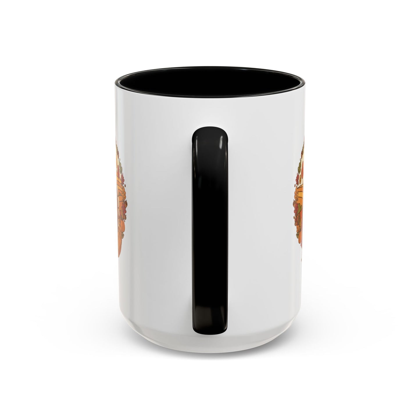 Thanksgiving Turkey Accent Coffee Mug - Various Colors