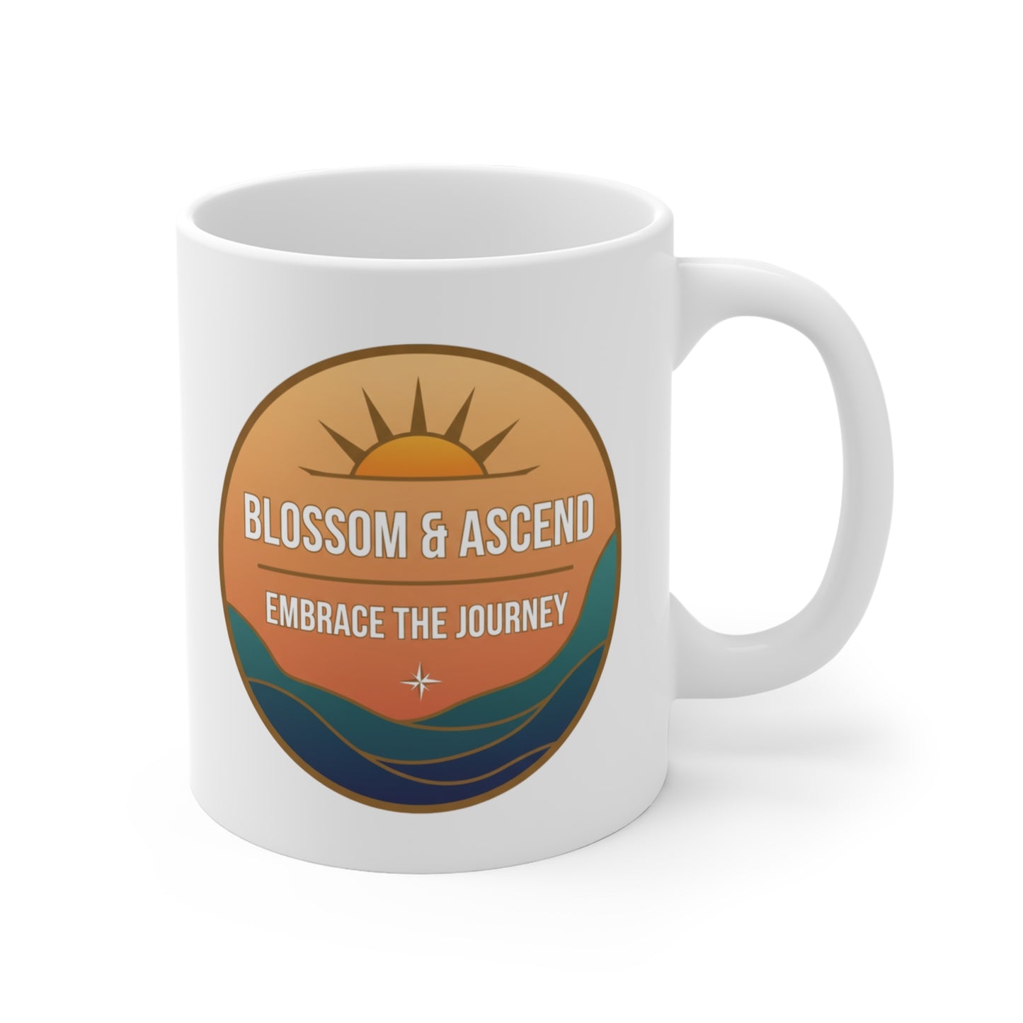 Blossom & Ascend Inspirational Mug - 11oz