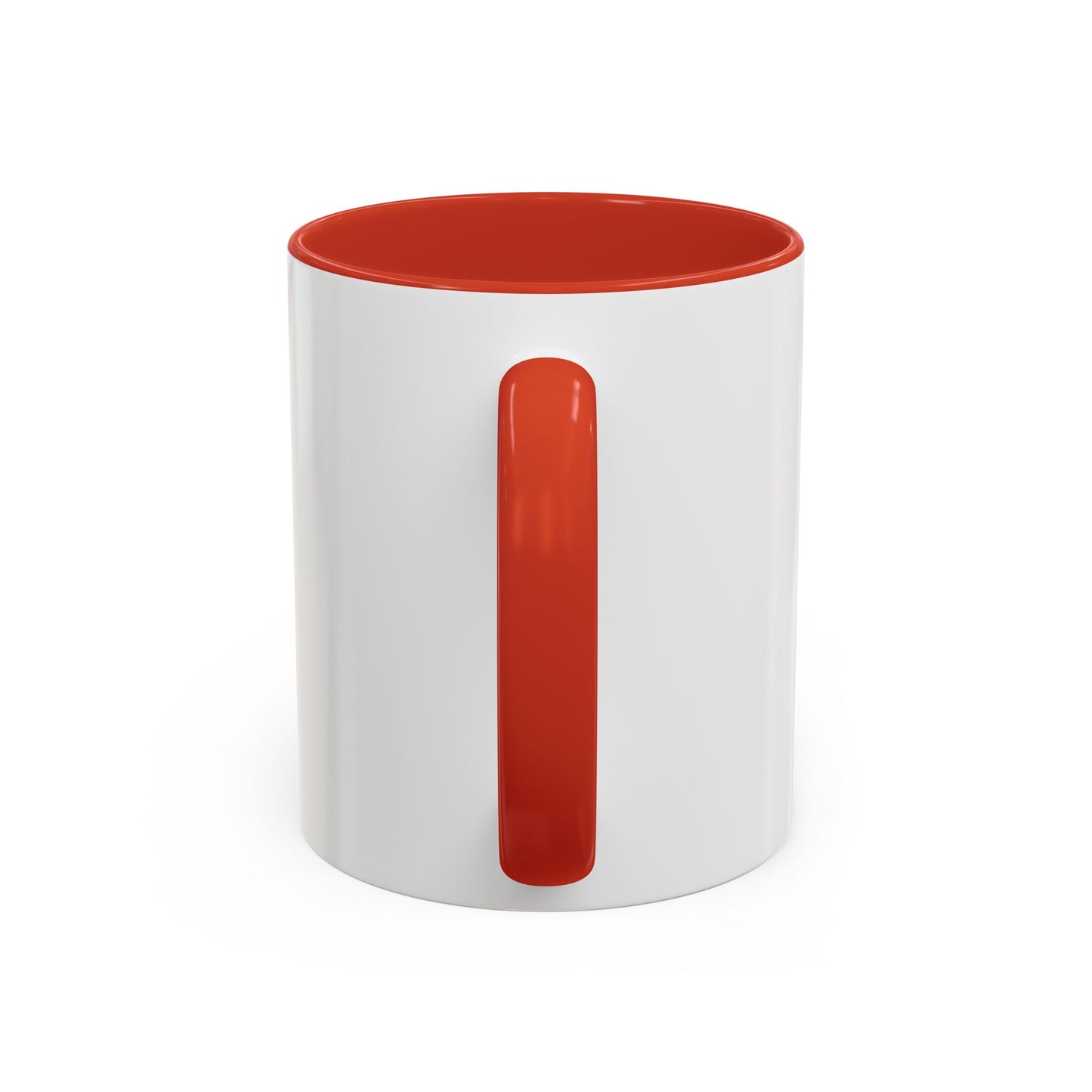 Wake Up Coffee Time Accent Mug — Retro Cartoon Coffee Pot & Cup, Good Vibes Morning Mug (11/15oz)
