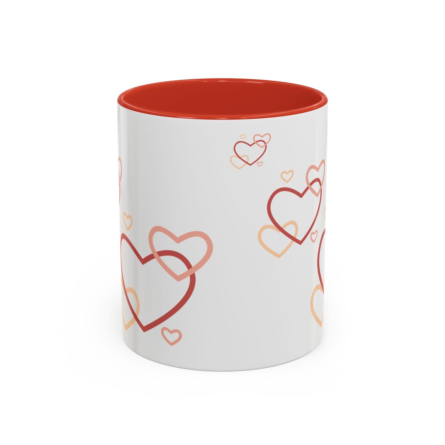 Love Heart Accent Coffee Mug