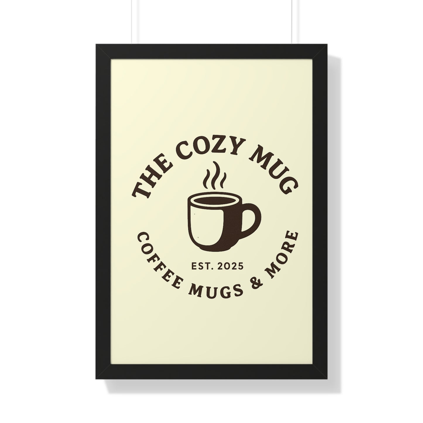The Cozy Coffee Mug Poster