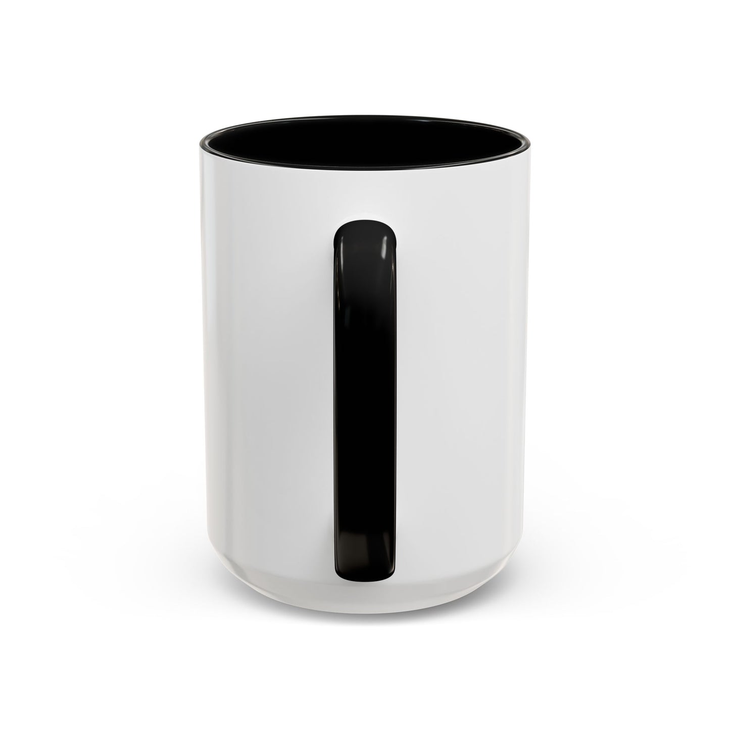 Wake Up Coffee Time Accent Mug — Retro Cartoon Coffee Pot & Cup, Good Vibes Morning Mug (11/15oz)
