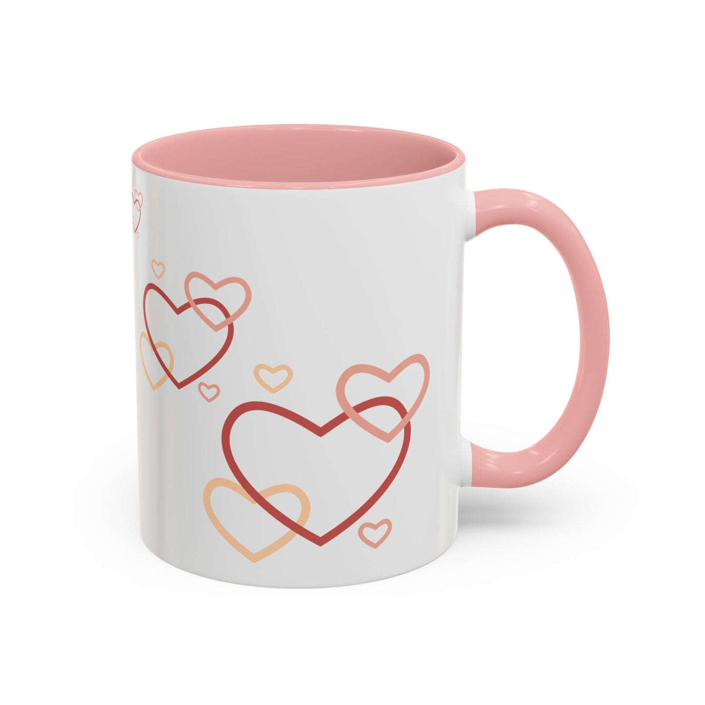 Love Heart Accent Coffee Mug