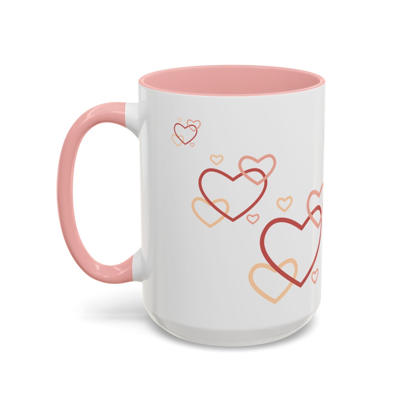Love Heart Accent Coffee Mug
