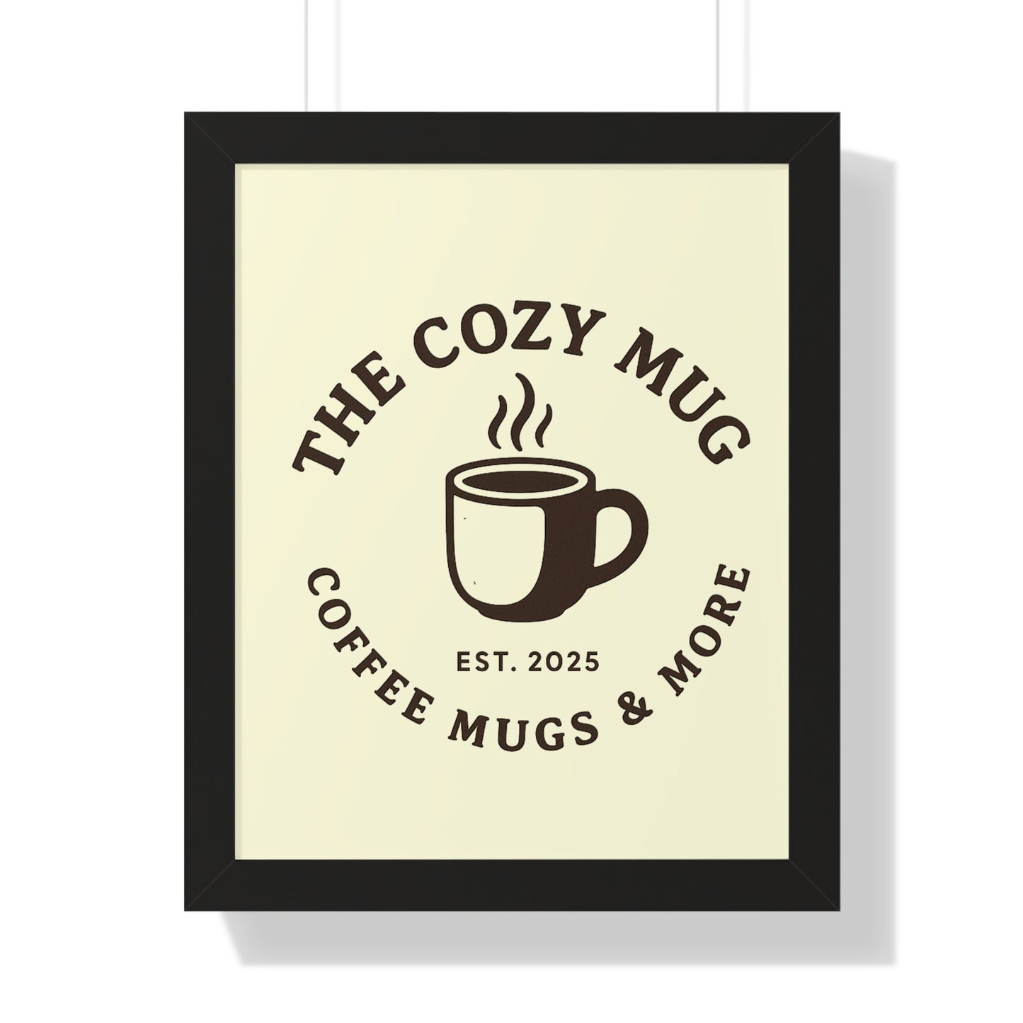 The Cozy Coffee Mug Poster