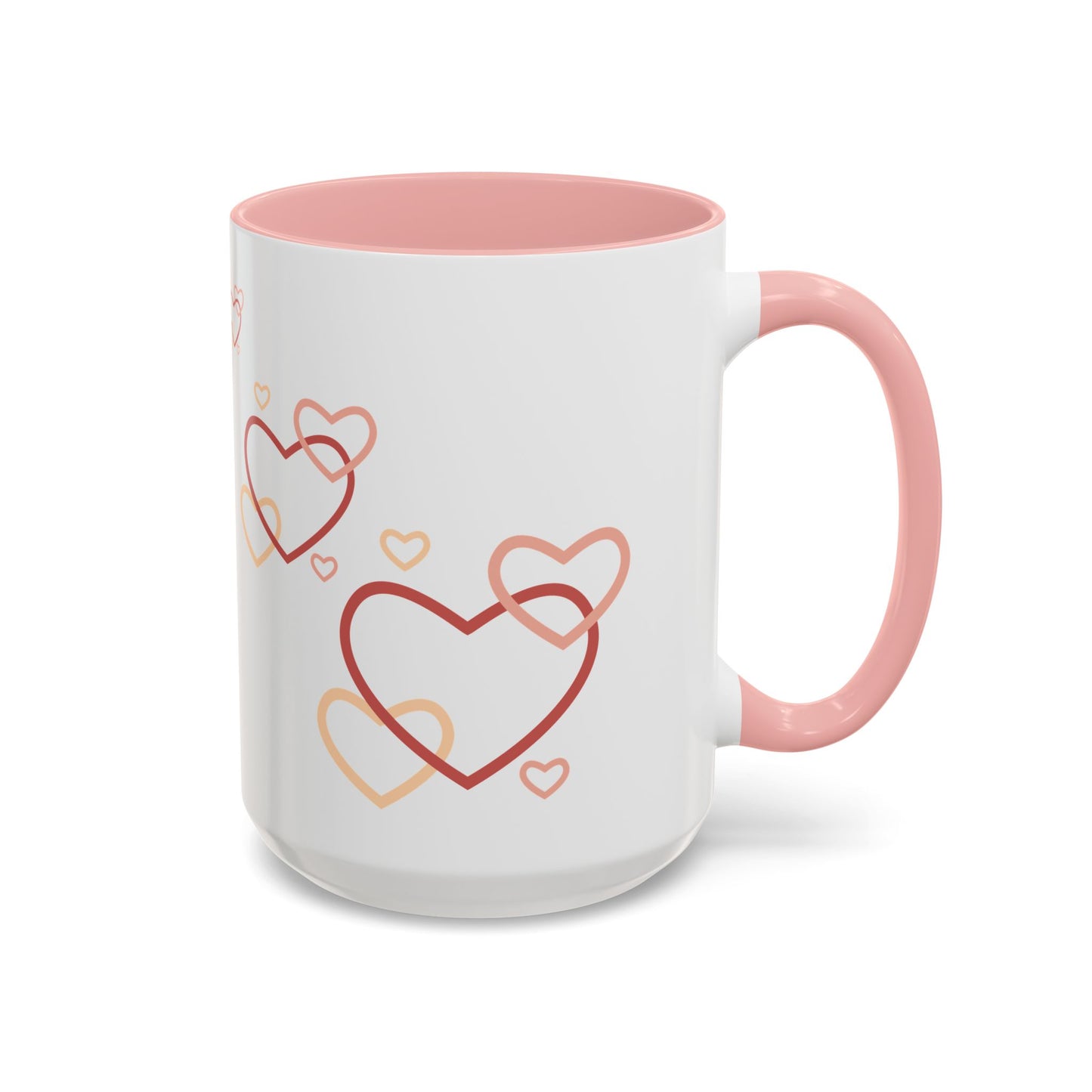 Love Heart Accent Coffee Mug