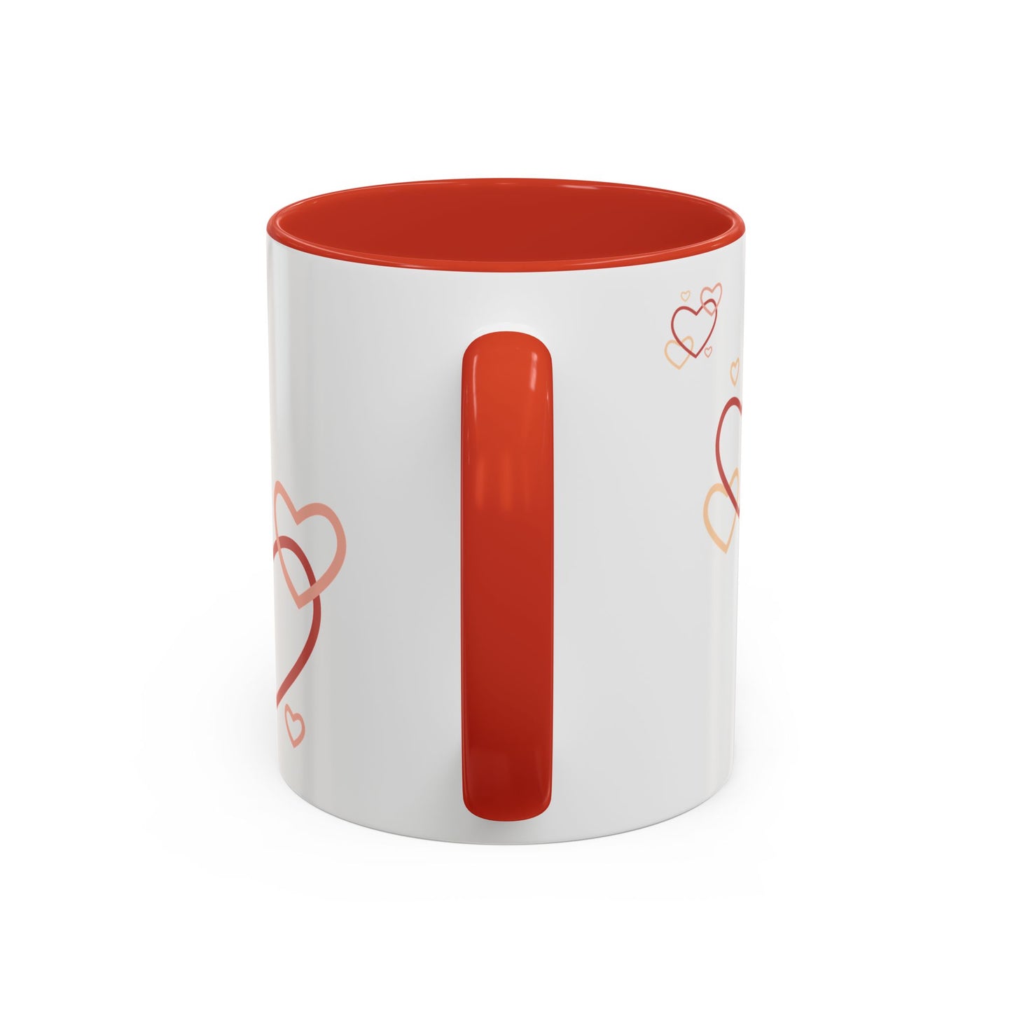 Love Heart Accent Coffee Mug