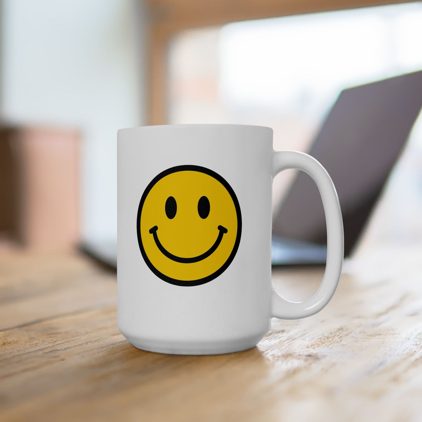 Smiley Face Ceramic Mug