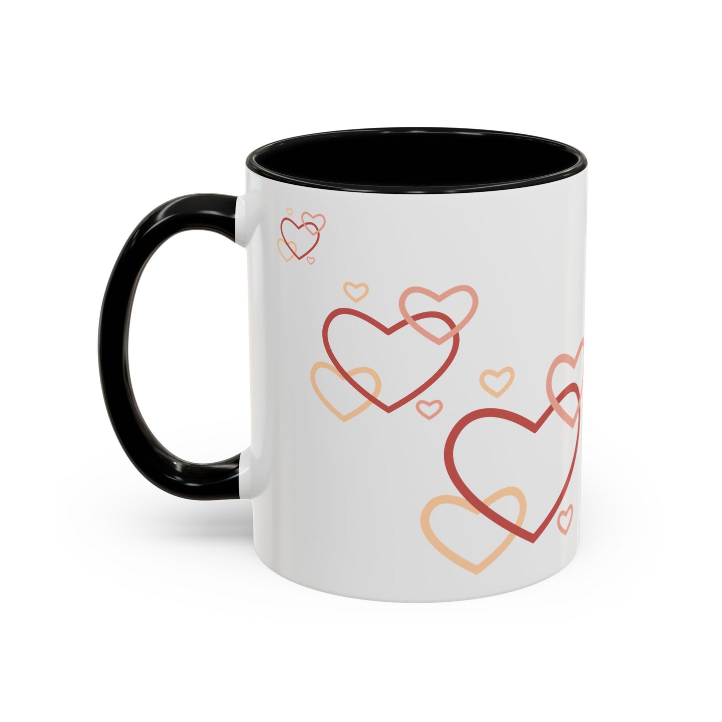 Love Heart Accent Coffee Mug