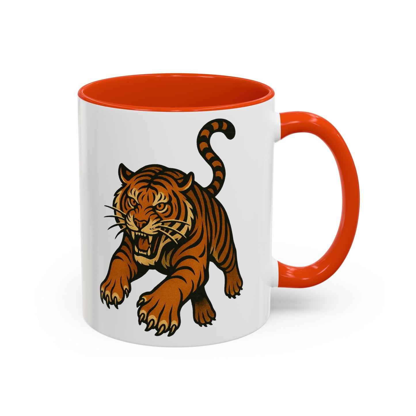 Cincinnati Bengal Tiger Mugs - Fun Colorful Coffee Cups, Gift for Cincinnati Bengal Fans, Eco-Friendly Drinkware, Perfect for Birthdays & Housewarming