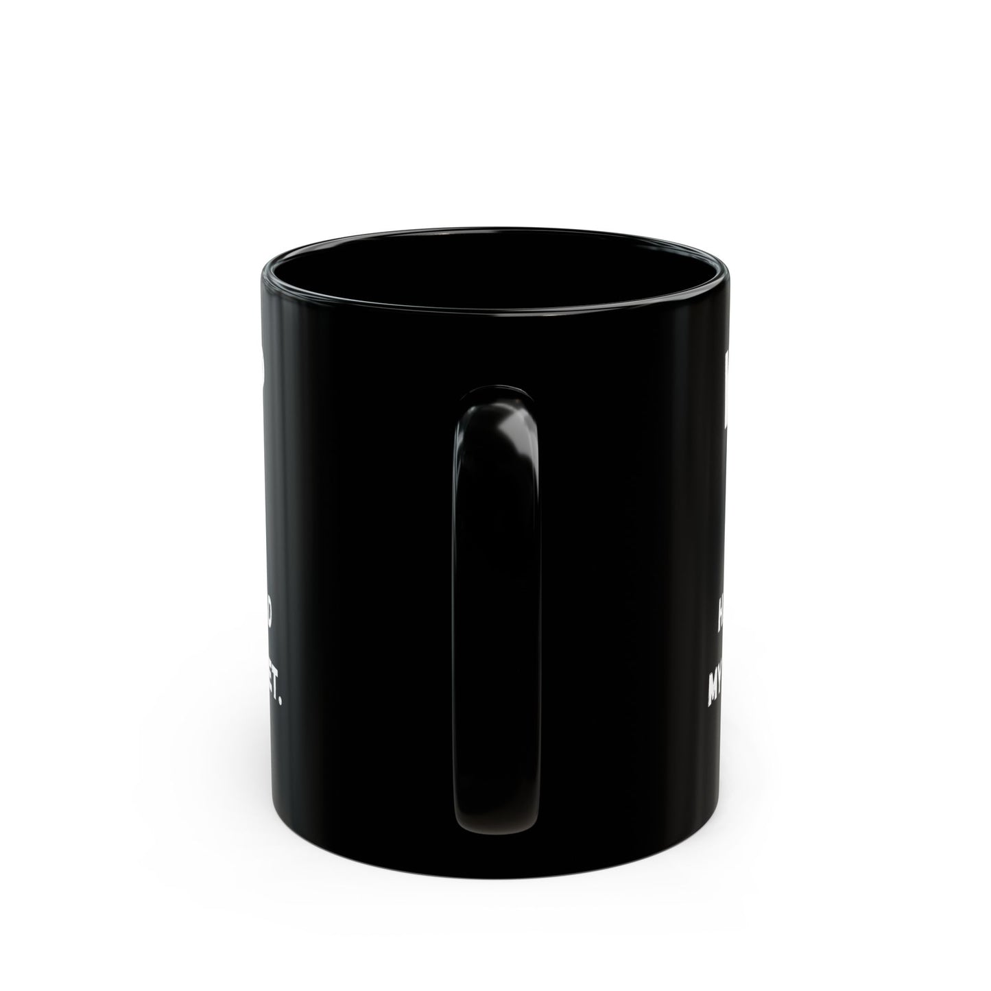 Funny "WTF?" Coffee Mug - Black