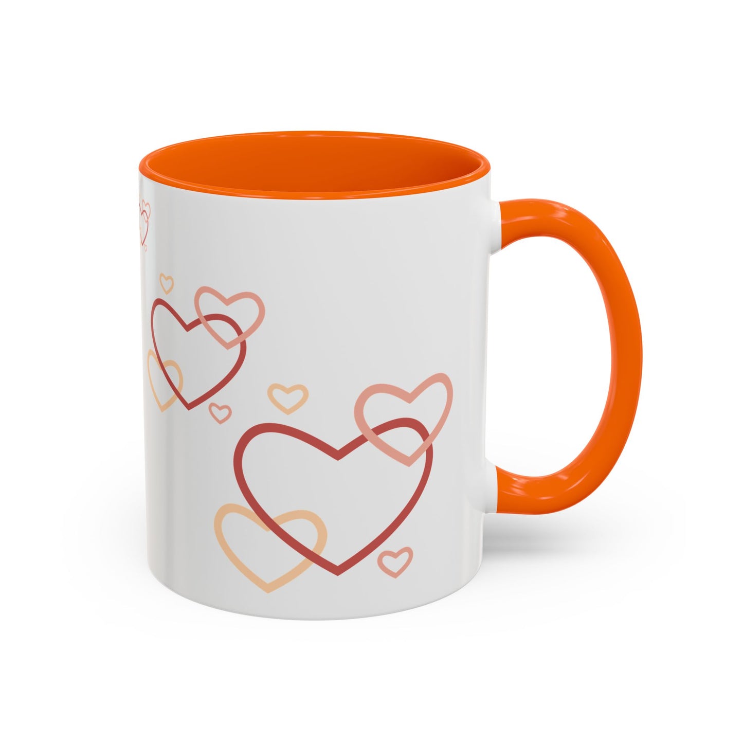 Love Heart Accent Coffee Mug