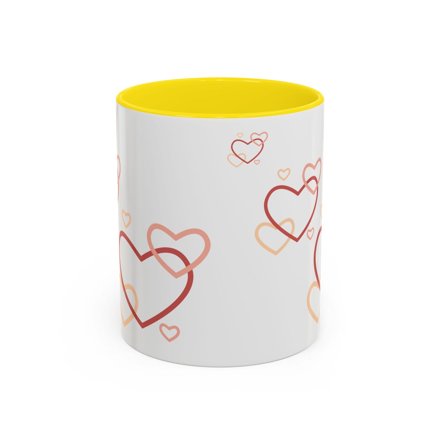 Love Heart Accent Coffee Mug