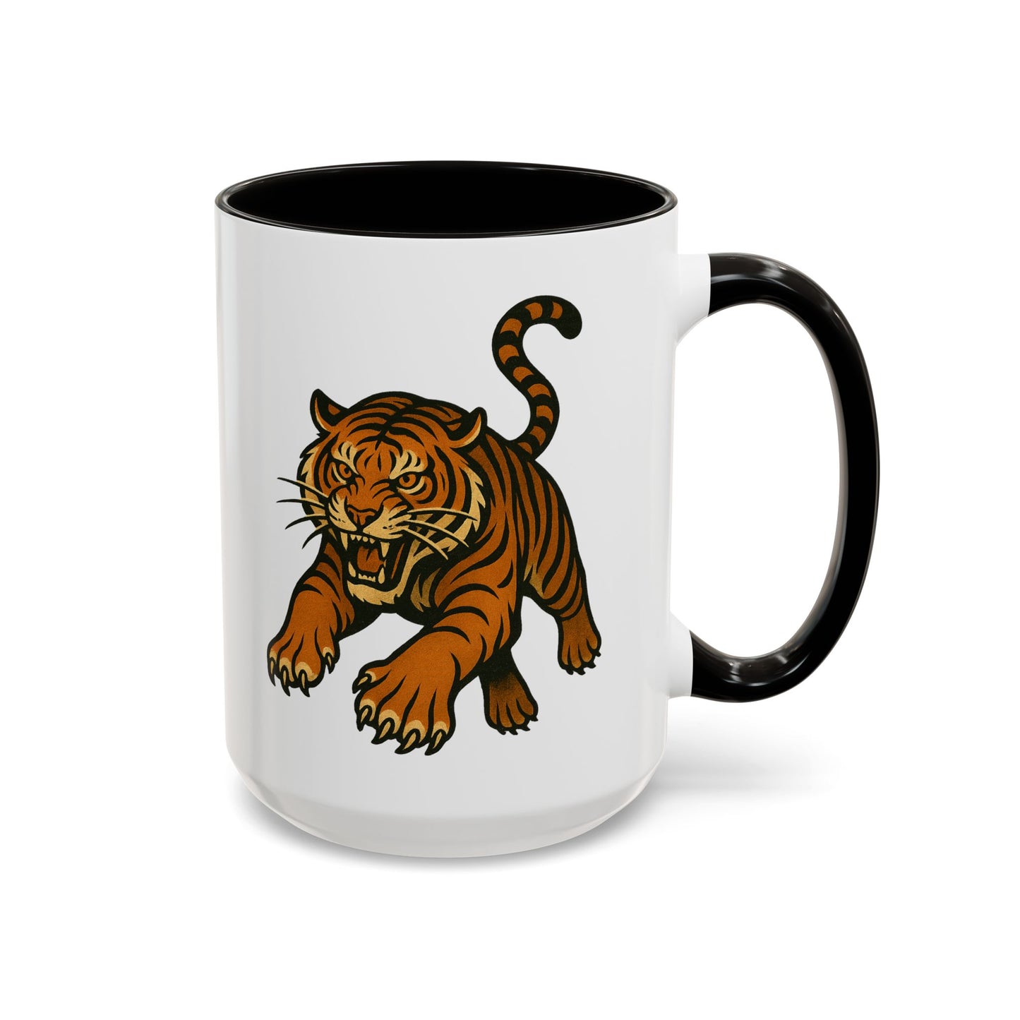 Cincinnati Bengal Tiger Mugs - Fun Colorful Coffee Cups, Gift for Cincinnati Bengal Fans, Eco-Friendly Drinkware, Perfect for Birthdays & Housewarming