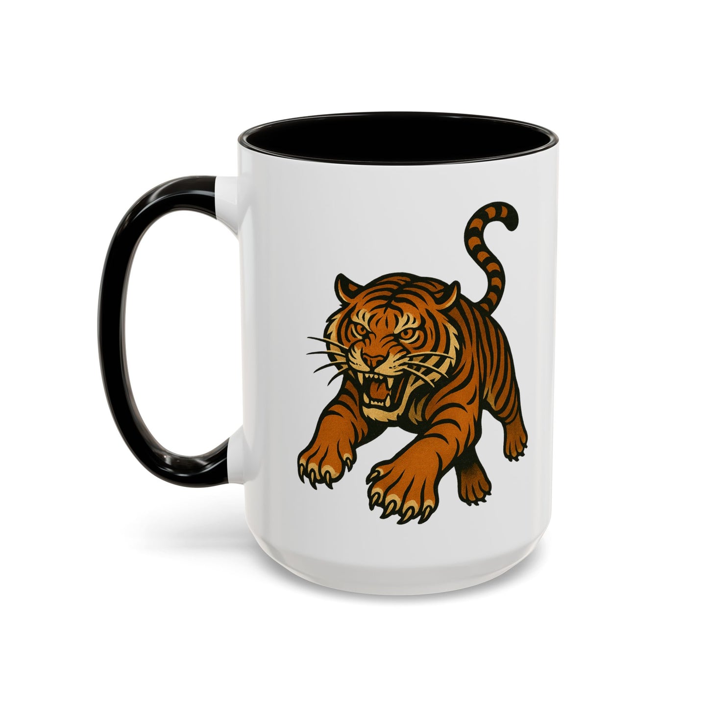 Cincinnati Bengal Tiger Mugs - Fun Colorful Coffee Cups, Gift for Cincinnati Bengal Fans, Eco-Friendly Drinkware, Perfect for Birthdays & Housewarming