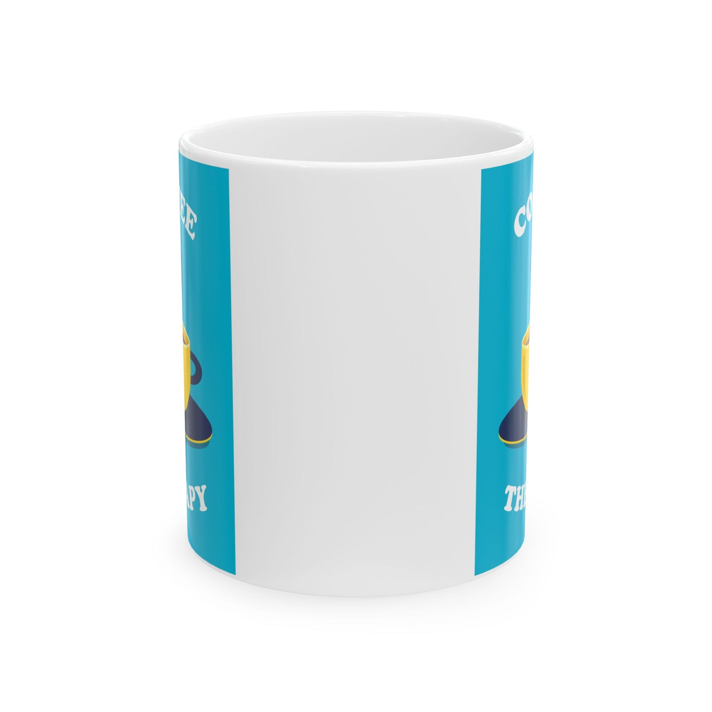 Cheerful Ceramic Mug with Positive Vibes, Fun Coffee Cup, Gift for Friends, Motivational Drinkware, Bright Home Decor, Unique Birthday [...]