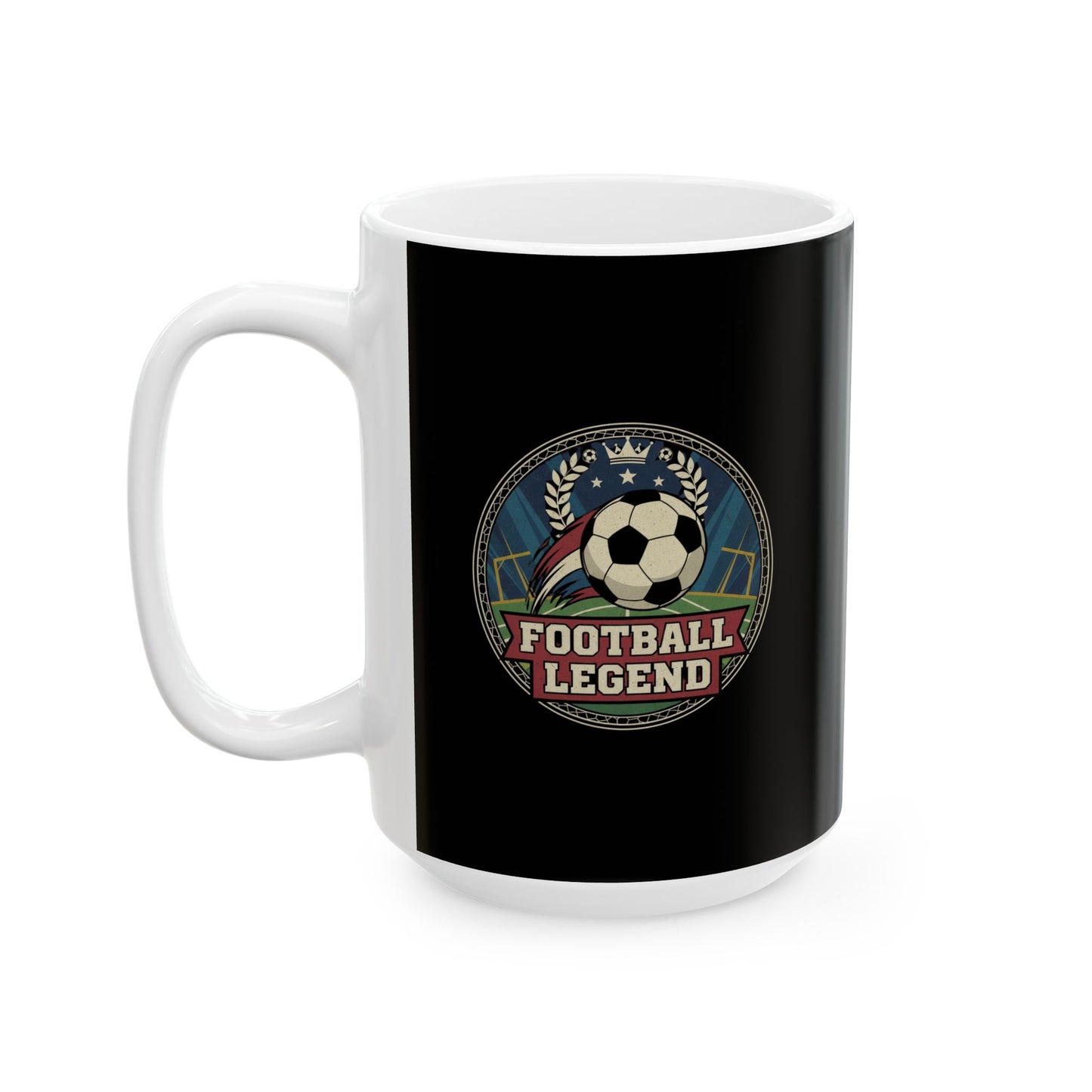 Soccer-Inspired Ceramic Mug (they call it Football elsewhere)