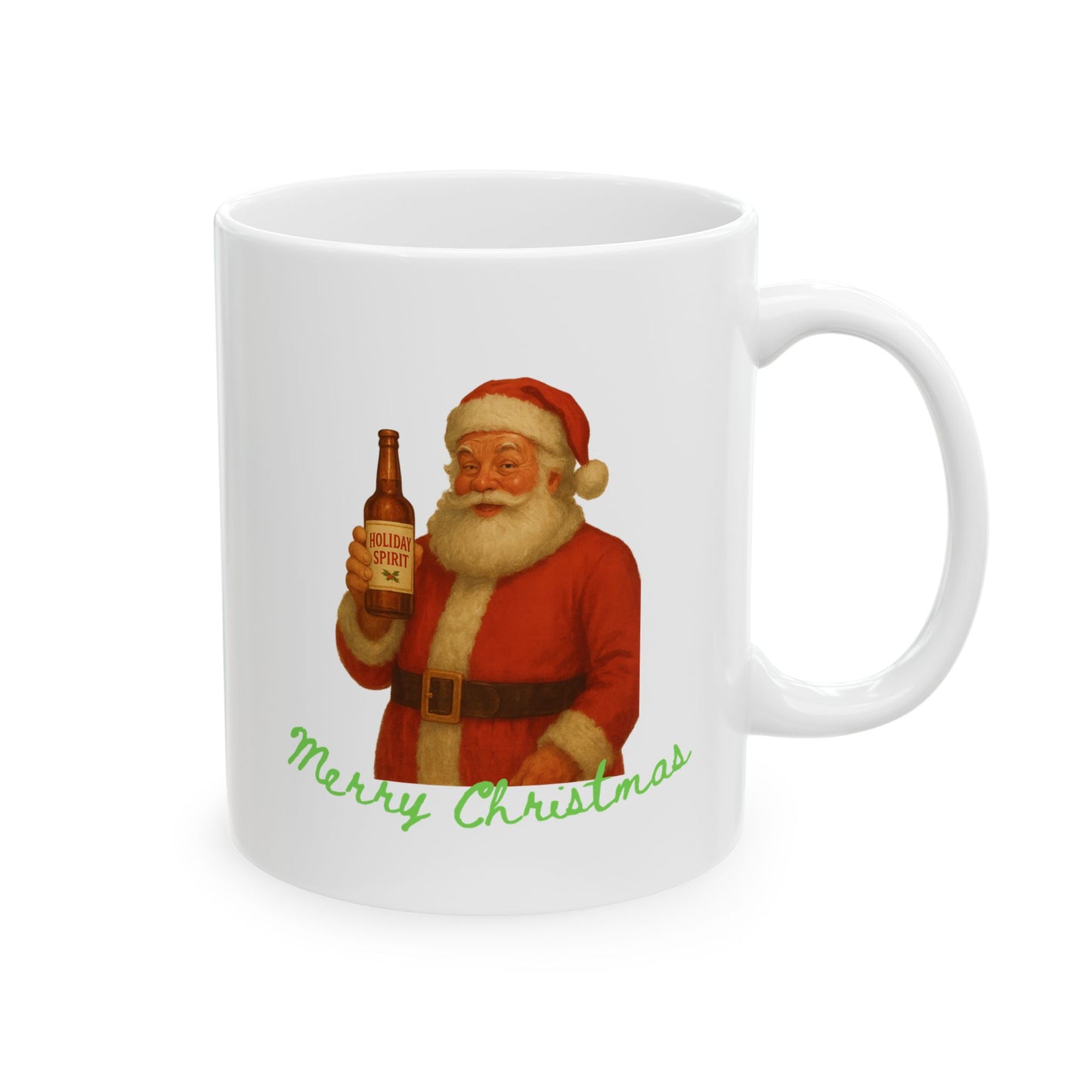 Festive Santa Claus Christmas Mug