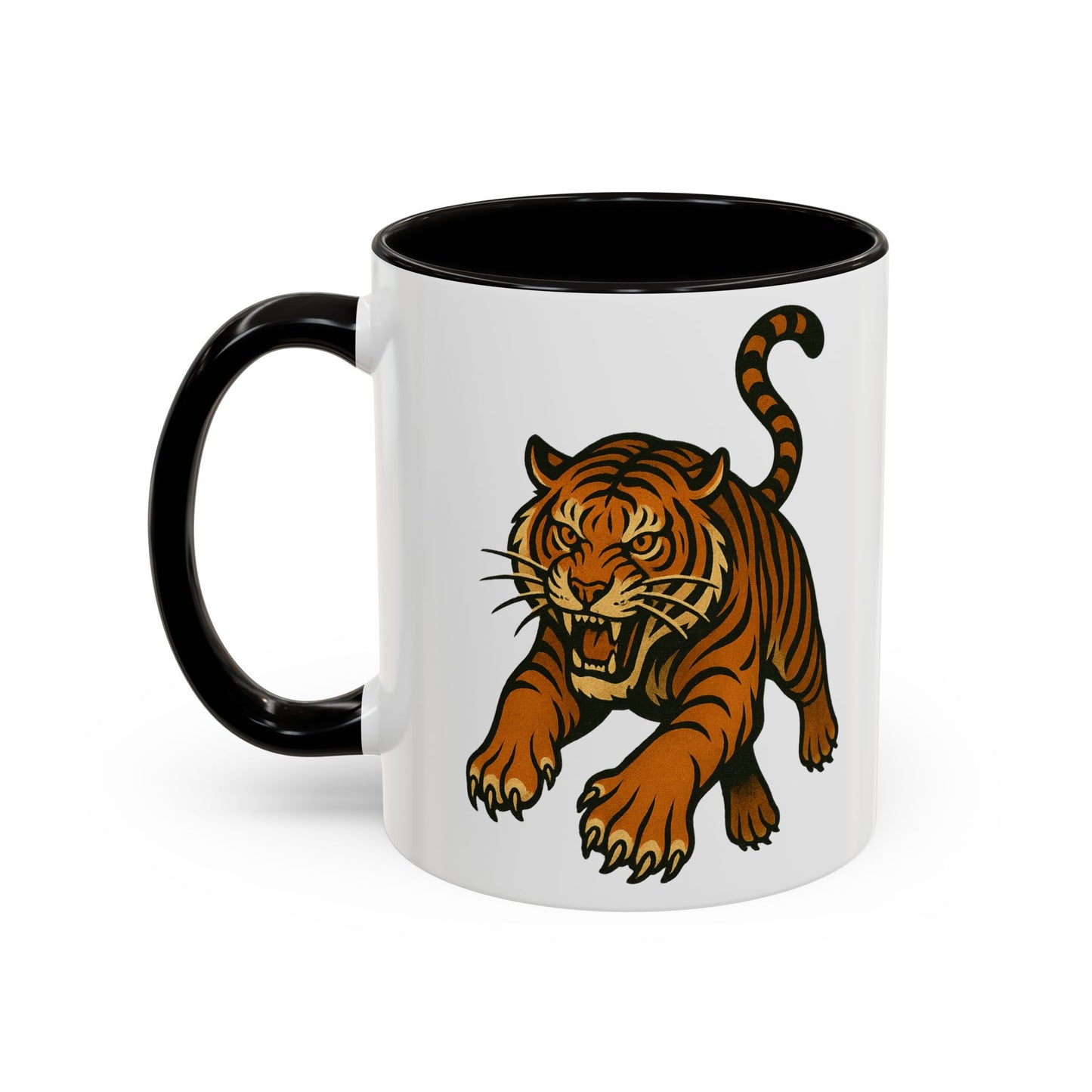 Cincinnati Bengal Tiger Mugs - Fun Colorful Coffee Cups, Gift for Cincinnati Bengal Fans, Eco-Friendly Drinkware, Perfect for Birthdays & Housewarming