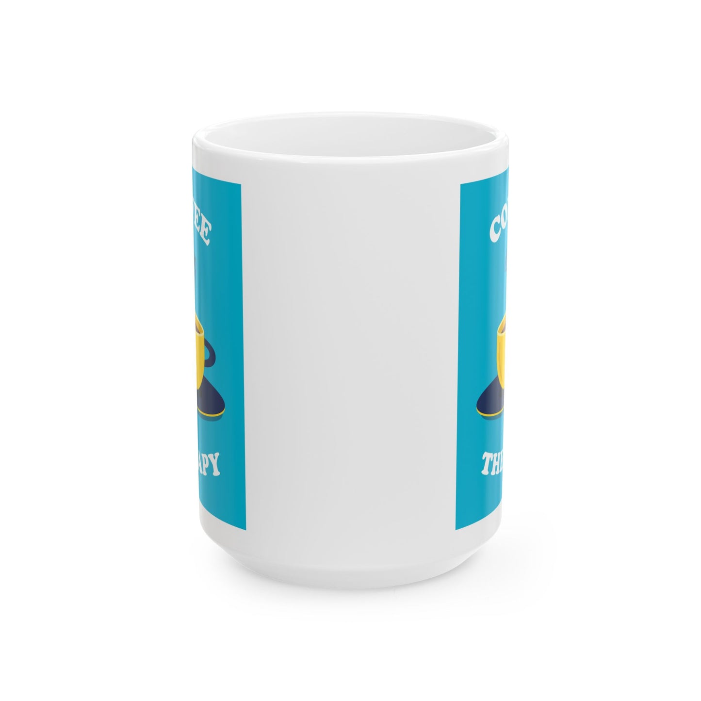 Cheerful Ceramic Mug with Positive Vibes, Fun Coffee Cup, Gift for Friends, Motivational Drinkware, Bright Home Decor, Unique Birthday [...]