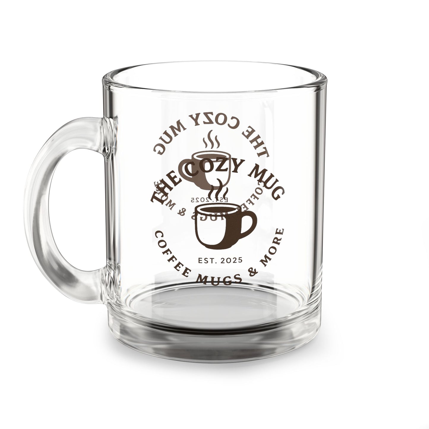 The Cozy Mug Glass Coffee Mug