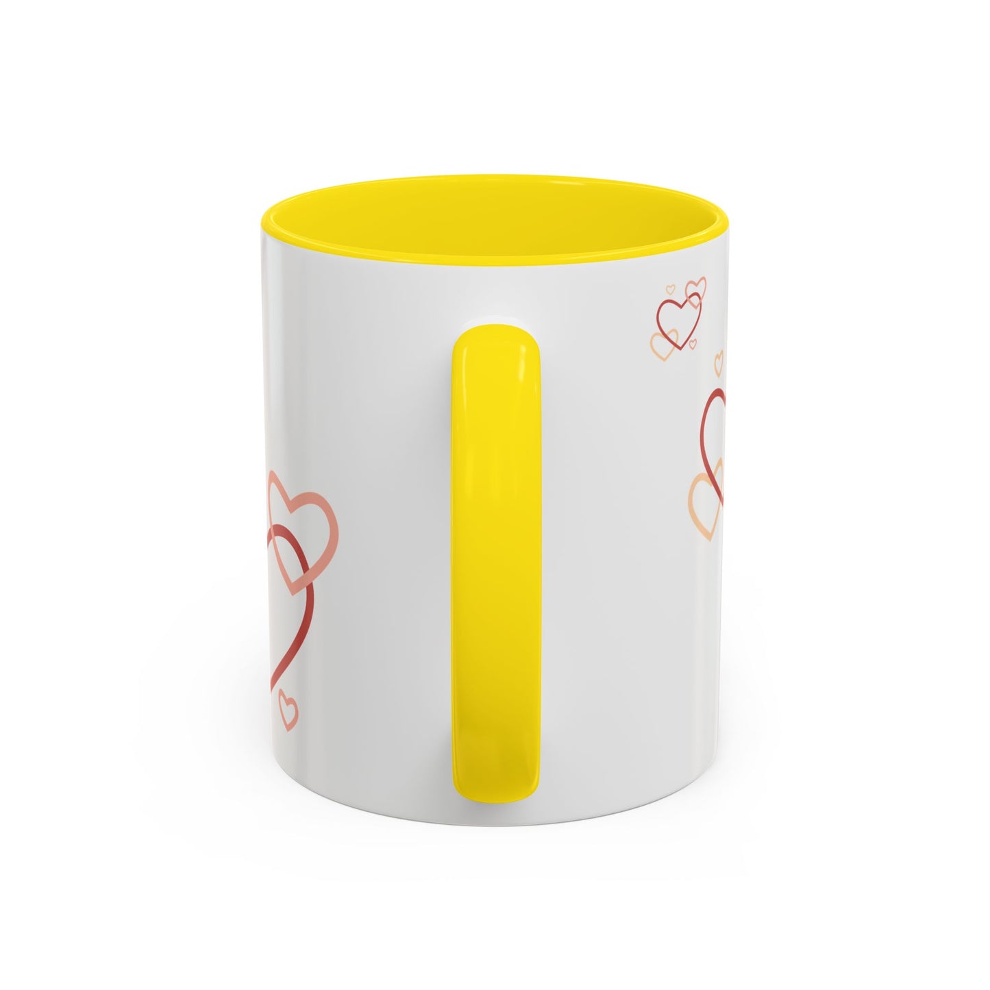 Love Heart Accent Coffee Mug