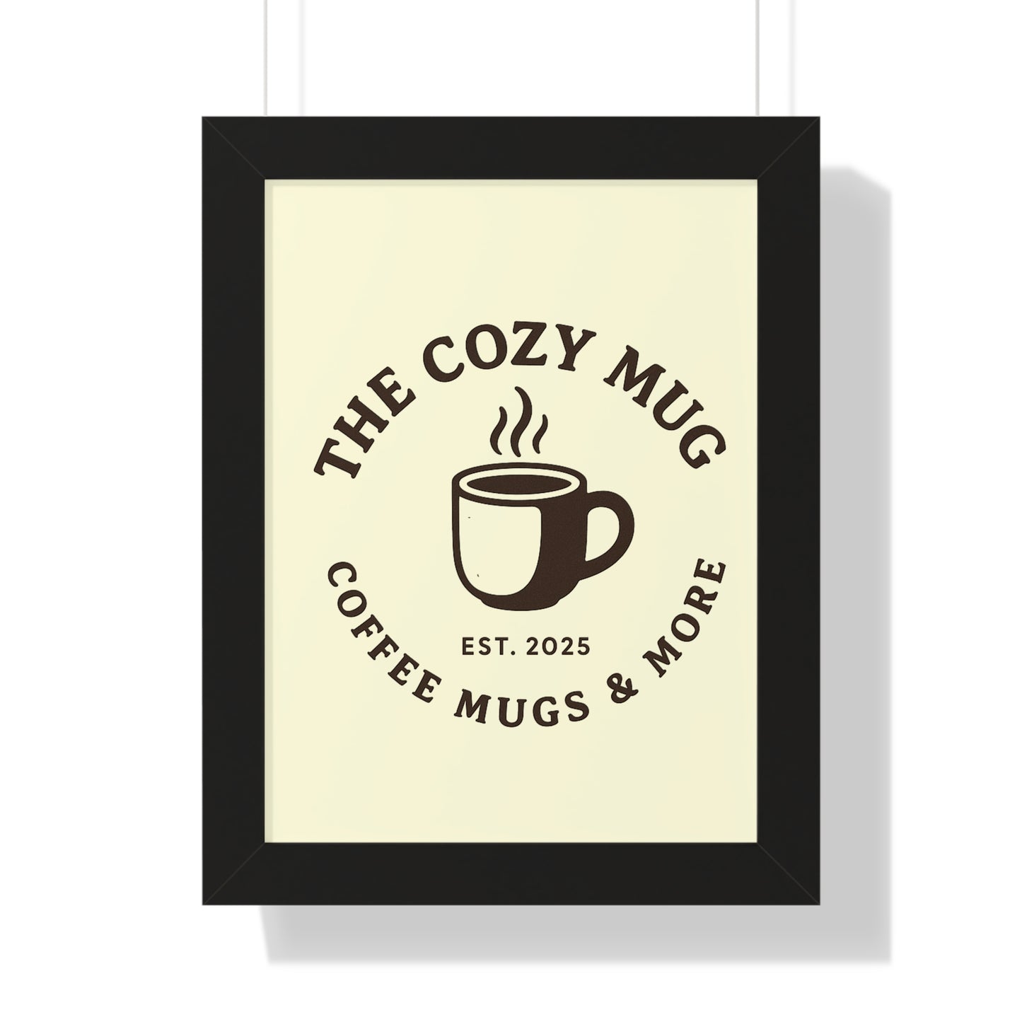 The Cozy Coffee Mug Poster