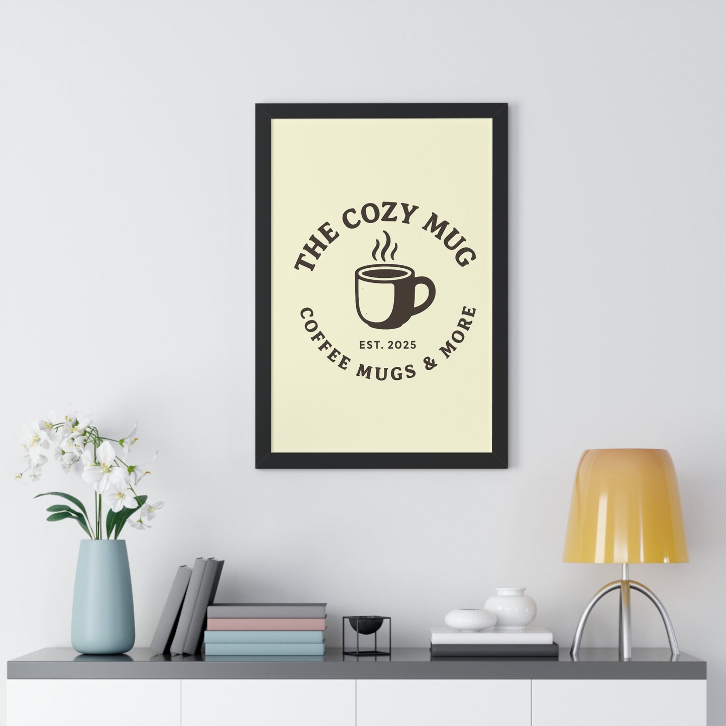 The Cozy Coffee Mug Poster