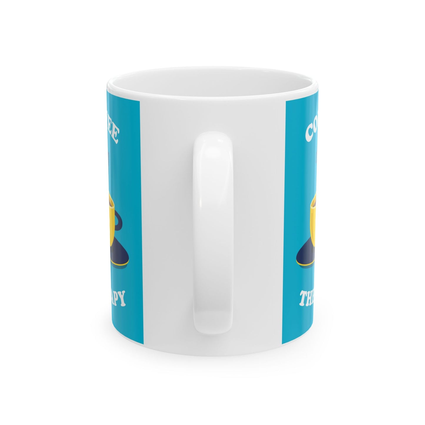 Cheerful Ceramic Mug with Positive Vibes, Fun Coffee Cup, Gift for Friends, Motivational Drinkware, Bright Home Decor, Unique Birthday [...]