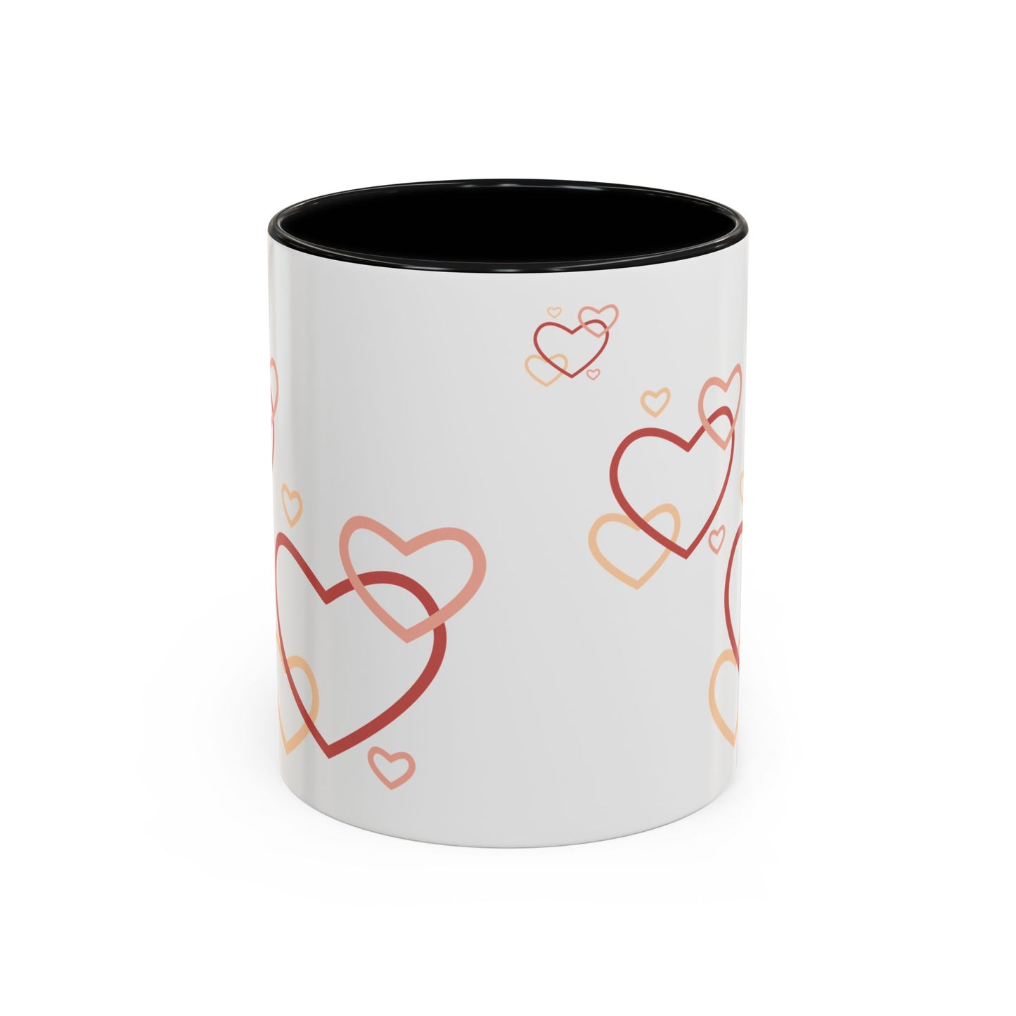 Love Heart Accent Coffee Mug
