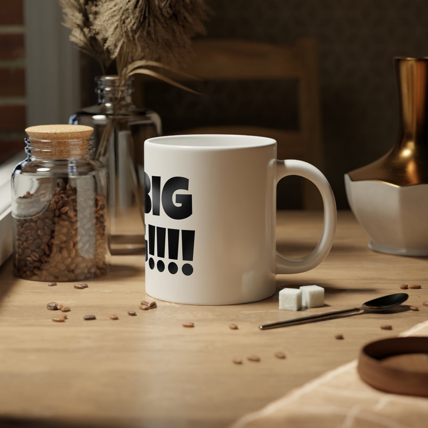 "My Big Mug" Oversized Coffee Mug