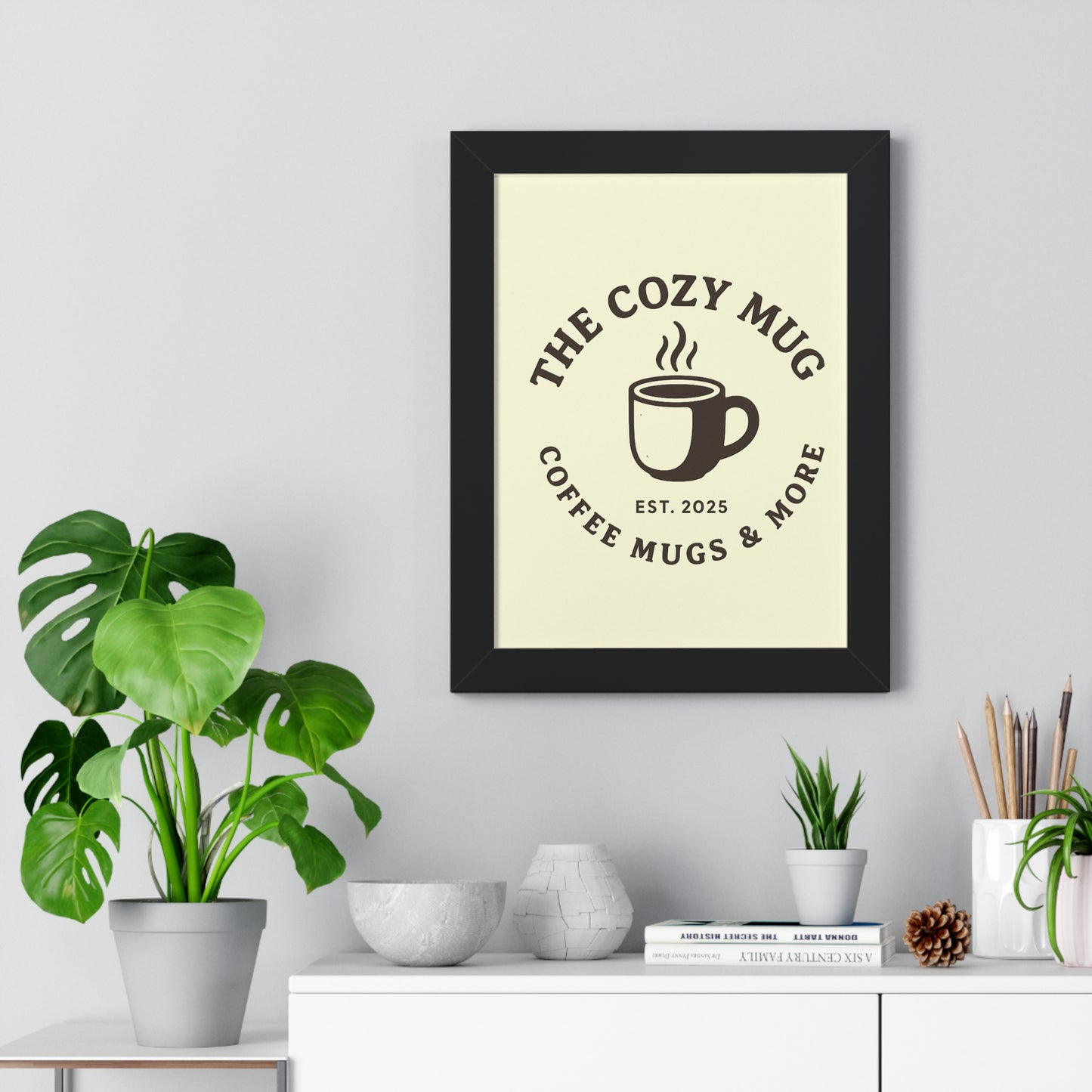 The Cozy Coffee Mug Poster