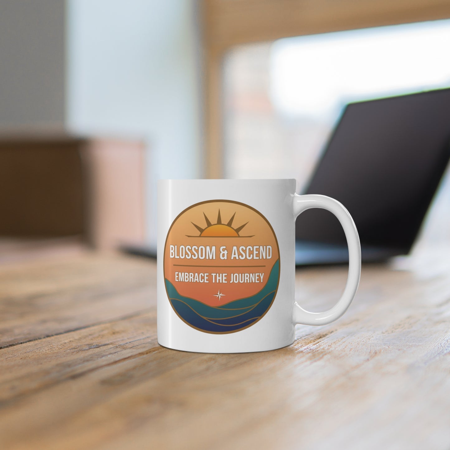 Blossom & Ascend Inspirational Mug - 11oz