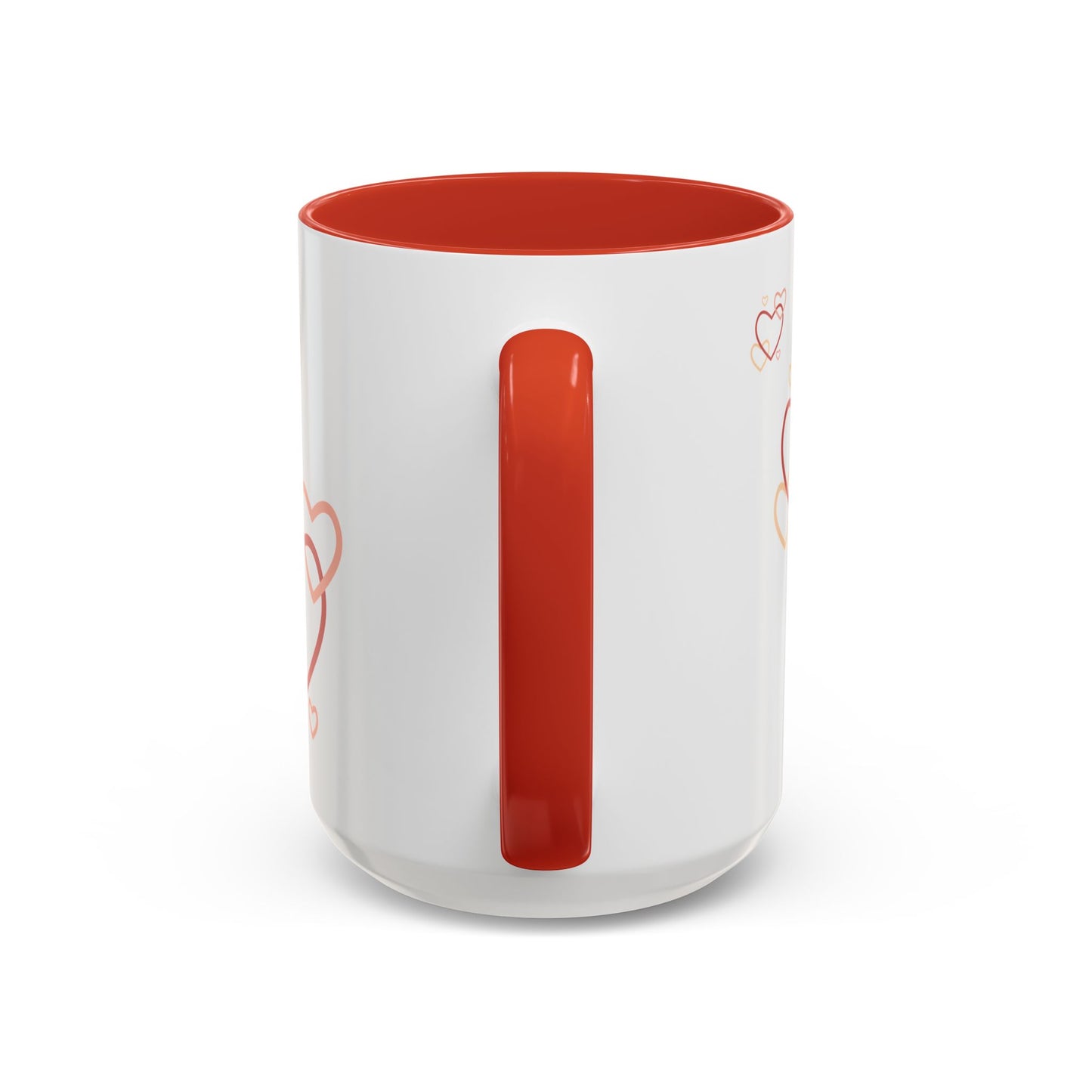 Love Heart Accent Coffee Mug