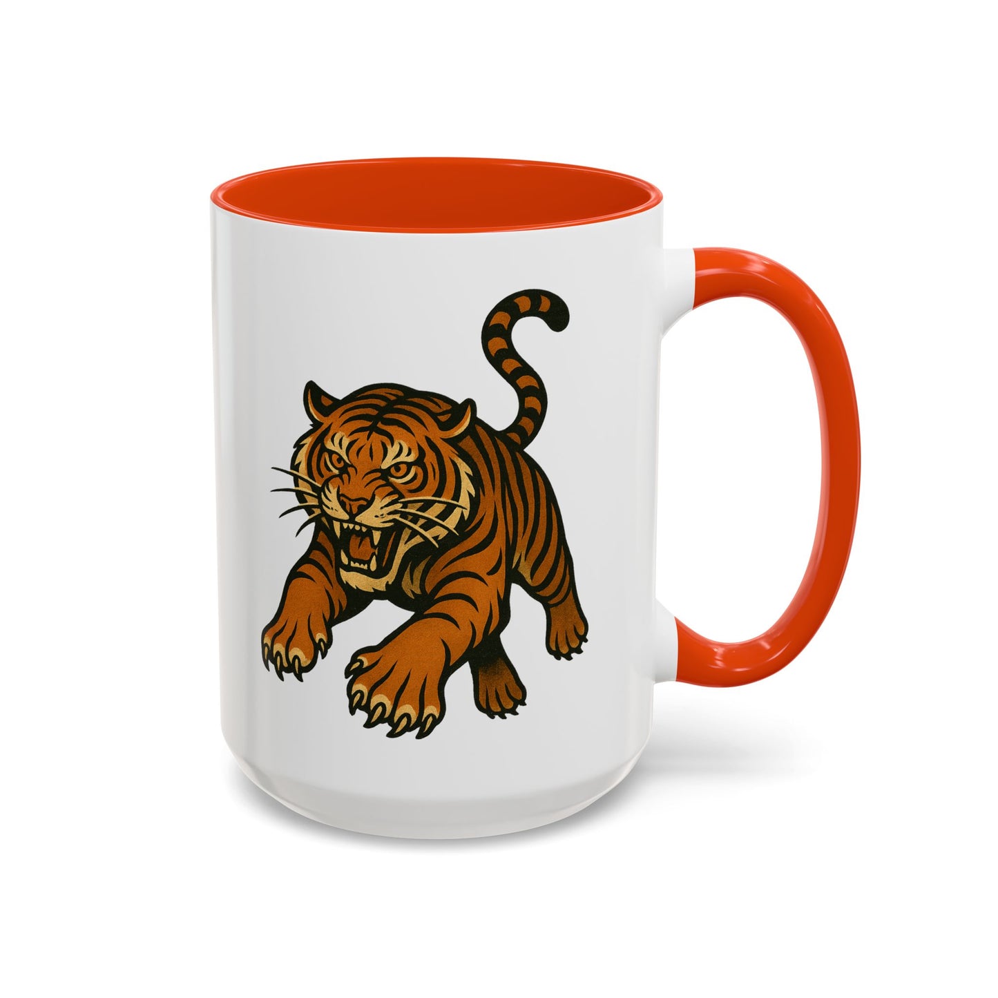 Cincinnati Bengal Tiger Mugs - Fun Colorful Coffee Cups, Gift for Cincinnati Bengal Fans, Eco-Friendly Drinkware, Perfect for Birthdays & Housewarming