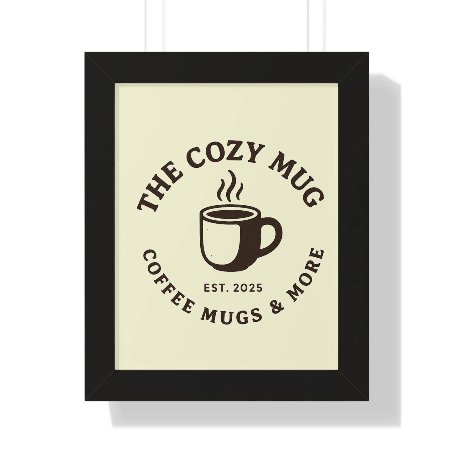 The Cozy Coffee Mug Poster