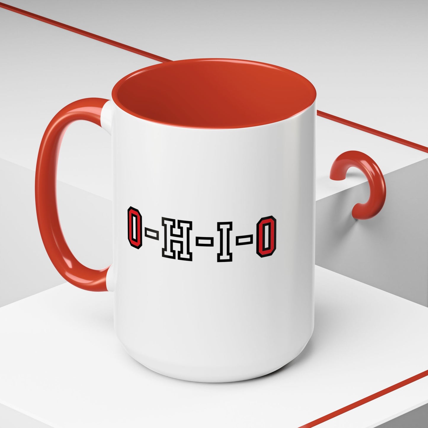 O-H-I-O Coffee Mug for Ohio State Fans