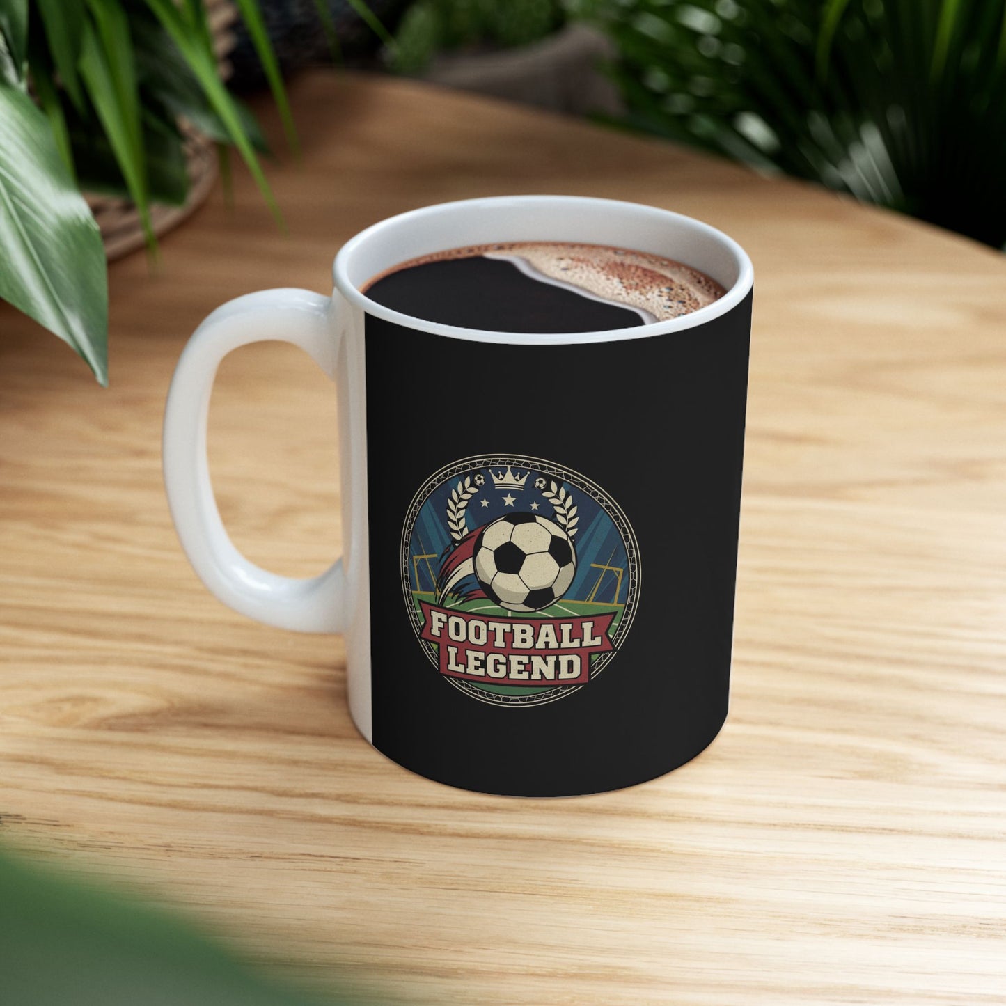 Soccer-Inspired Ceramic Mug (they call it Football elsewhere)