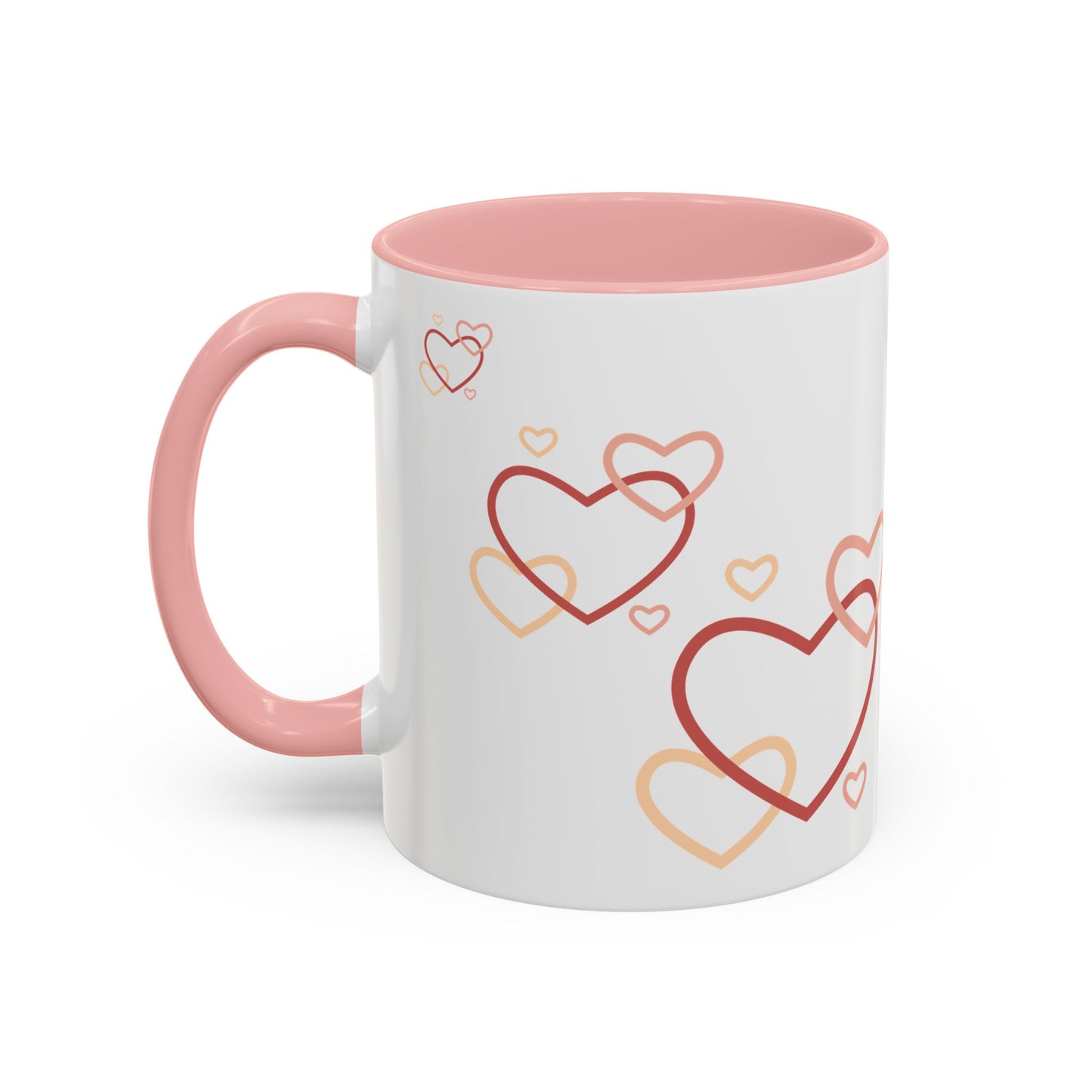 Love Heart Accent Coffee Mug