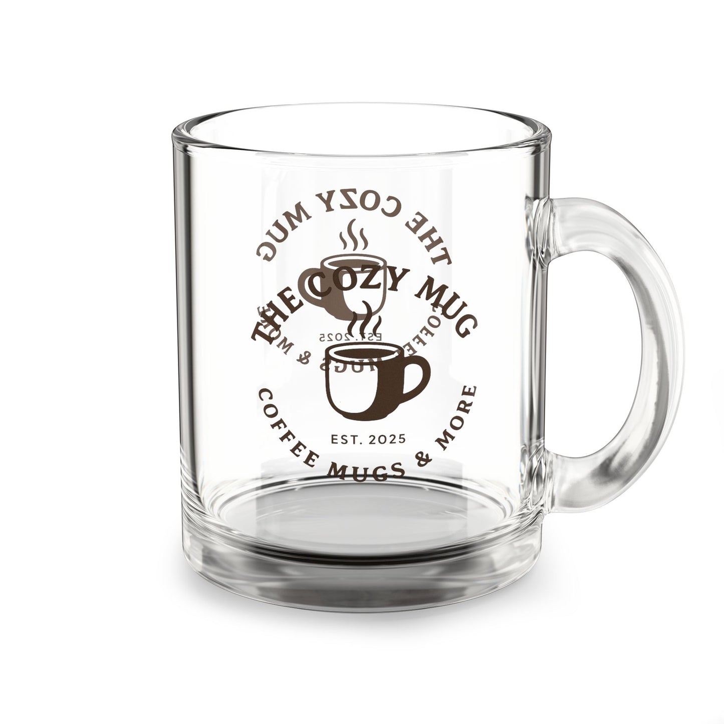 The Cozy Mug Glass Coffee Mug