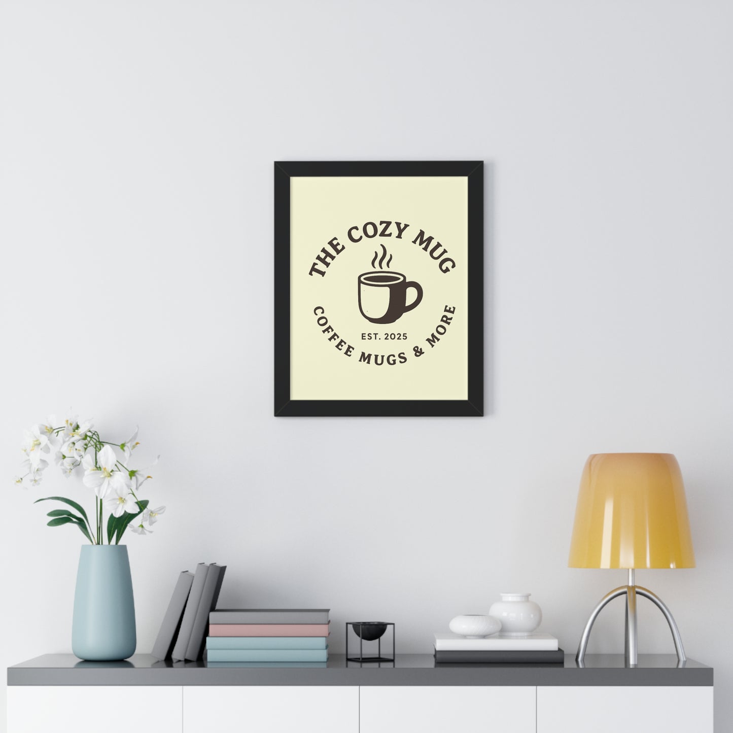 The Cozy Coffee Mug Poster
