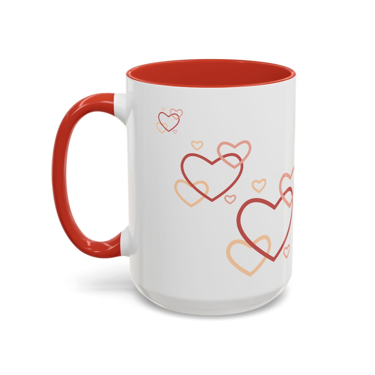 Love Heart Accent Coffee Mug