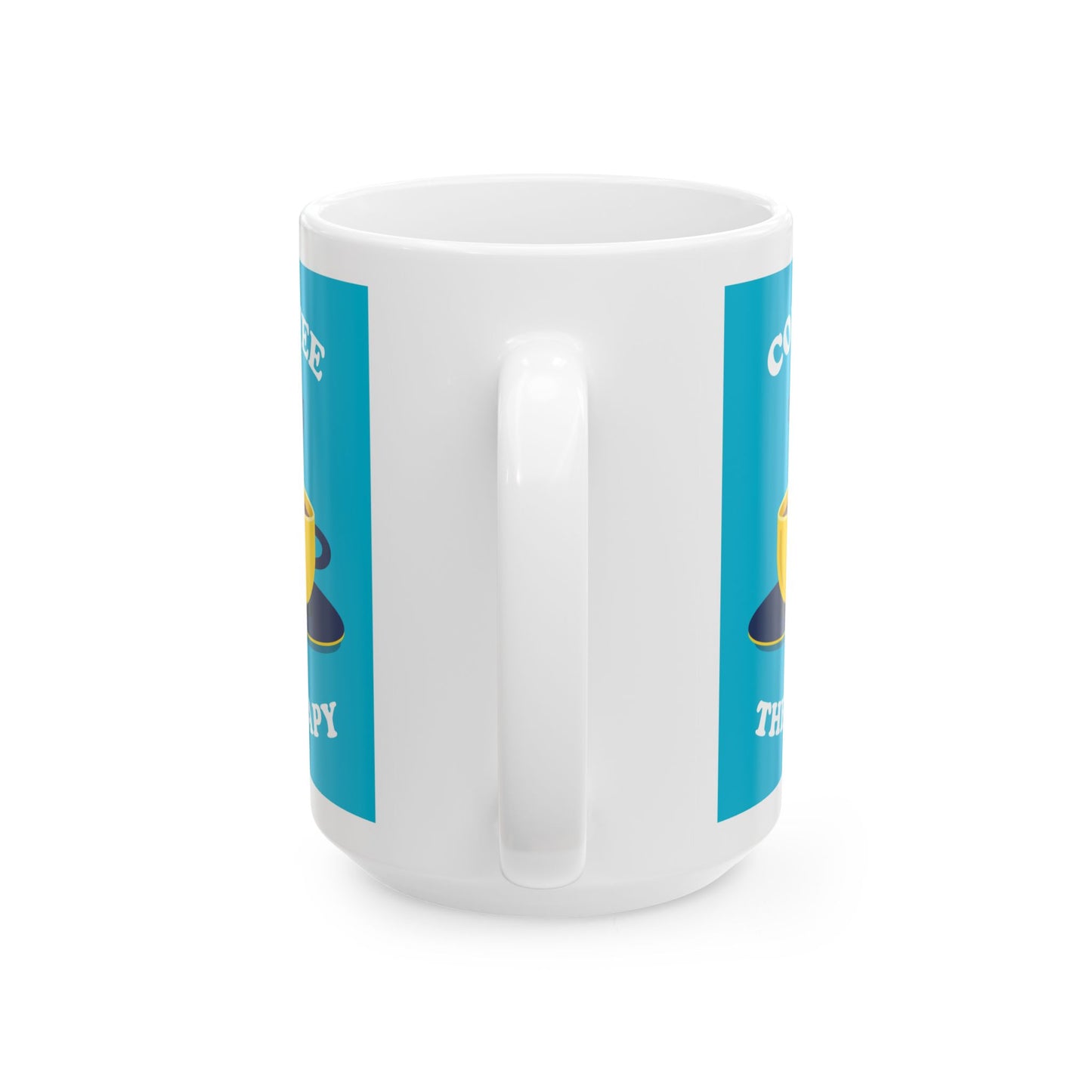 Cheerful Ceramic Mug with Positive Vibes, Fun Coffee Cup, Gift for Friends, Motivational Drinkware, Bright Home Decor, Unique Birthday [...]